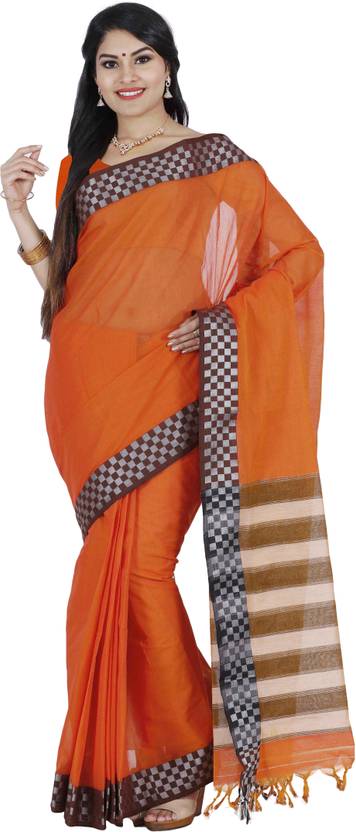 Mimosa Embellished Banarasi Cotton Saree