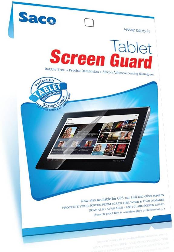 Saco Screen Guard for Tablet iBall Slide Brace X1 Pack of 1