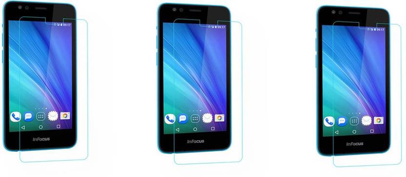 ACM Tempered Glass Guard for Infocus Bingo 21 M430 Pack of 3 Pack of 3