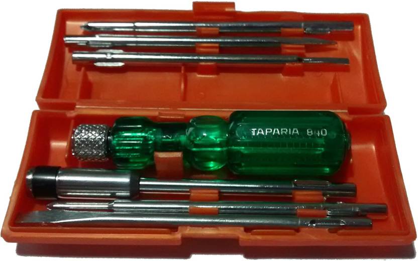 Taparia 840 Combination Screwdriver Standard Screwdriver Set Price in