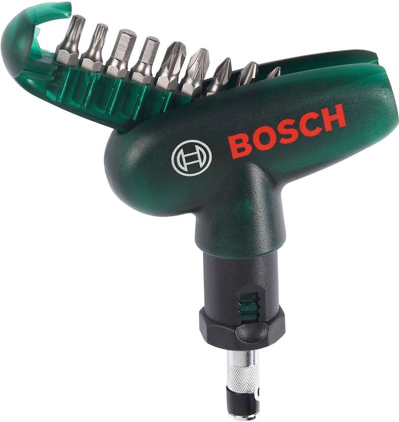 Bosch 10 Pieces Combination Screwdriver Set