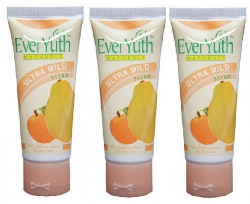 Everyuth Naturals Ultramild Scrub (Pack of 3) Scrub Price in India