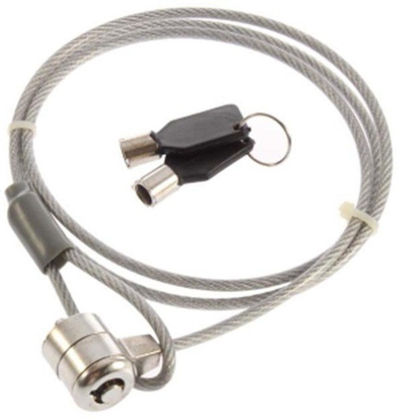 PC Universal Security Cable and Notebook Lockwith 2 Keys for All