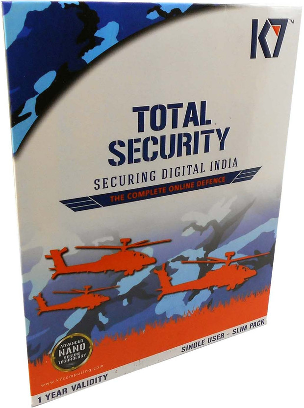 K7 Total Security 1.0 User 1 Year(CD/DVD)