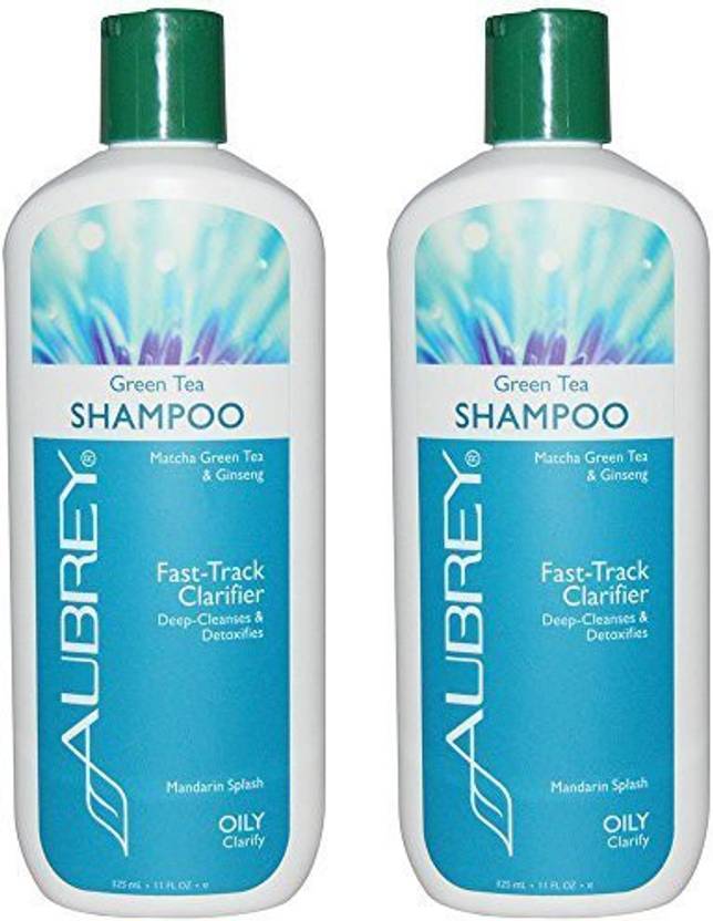 Aubrey Organics Green Tea Shampoo Fast Track Clarifier With Matcha
