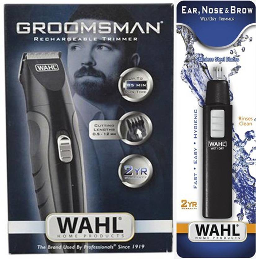 Wahl 09685-024 - 05567-324 Groomsman Rechargeable Trimmer With Ea...