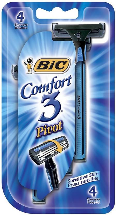 Bic Comfort 3 Pivot Disposable Razor Price In India Buy Bic