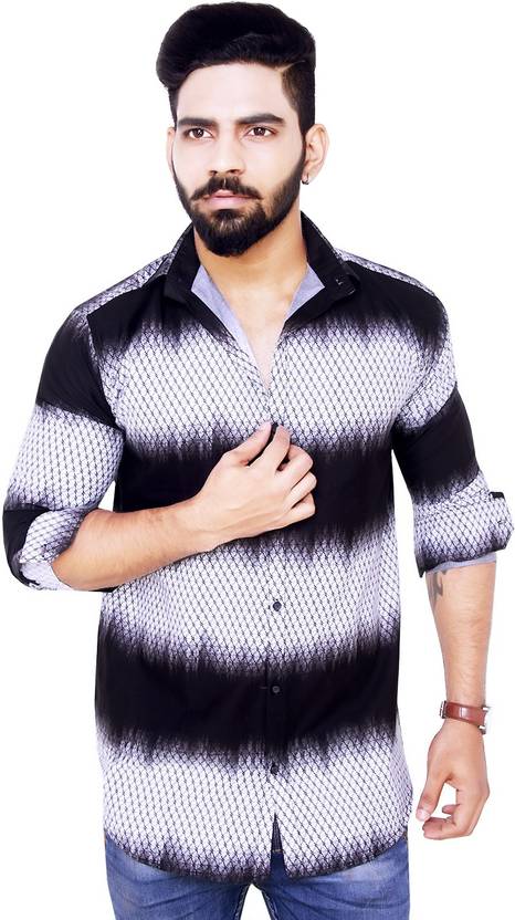 Jack Off Mens Printed Casual Shirt Jack Off Mens Printed Casual Shirt