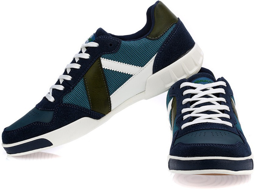 Sparx Awesome Blue Canvas Shoes For Men 