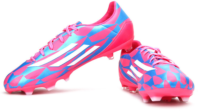 adidas f10 pink and blue