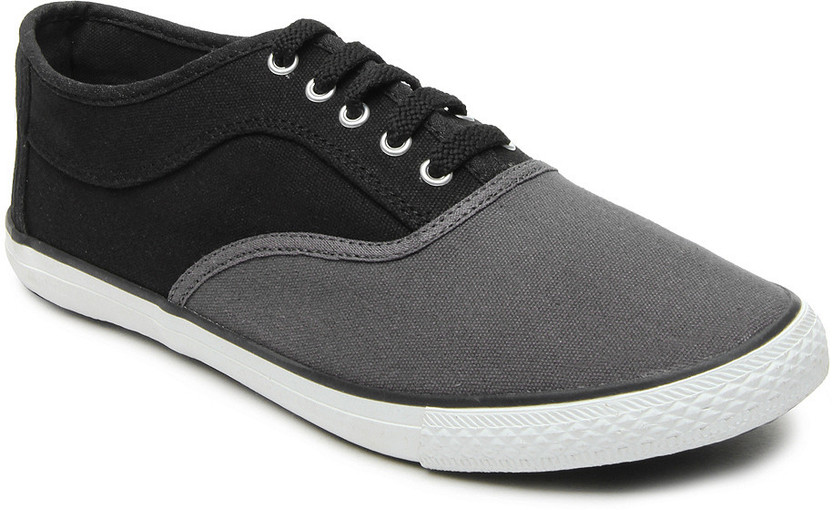 Roadster L 2014041-Grey Canvas Shoes 