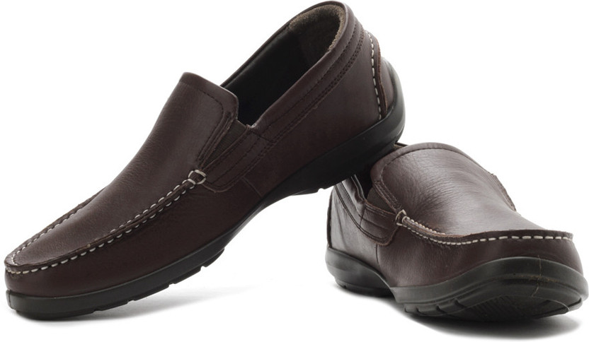 WOODLAND Loafers For Men - Buy D Brown 