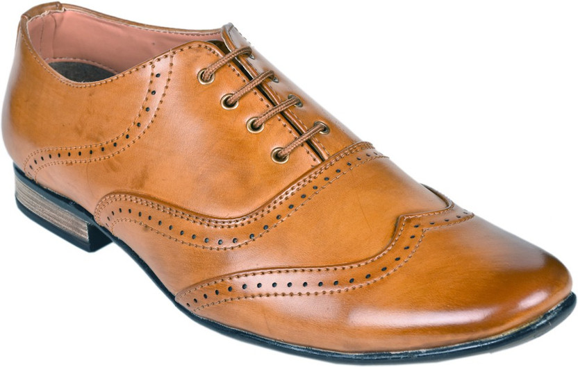 SHOEBOOK Brogue Shoes Lace Up For Men 