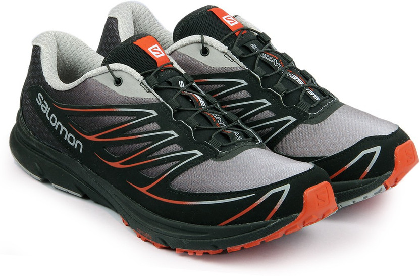 SALOMON SENSE MANTRA 3 ALUMINIUM/BLACK/OR Trail Running Shoes For Men - Buy  Black Color SALOMON SENSE MANTRA 3 ALUMINIUM/BLACK/OR Trail Running Shoes  For Men Online at Best Price - Shop Online for