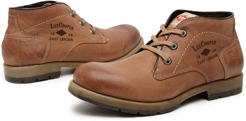 LEE COOPER Cooper Tan and Trendy Boots 