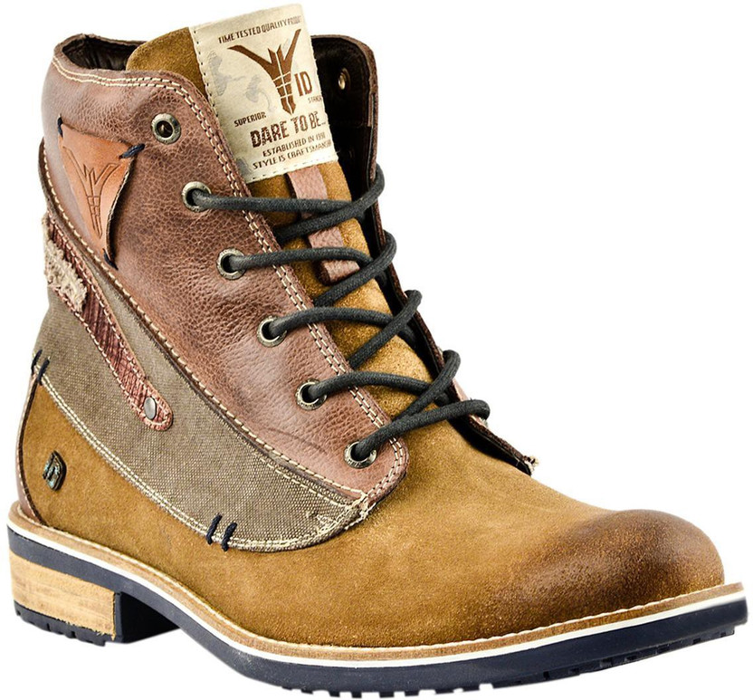 iD Boots For Men - Buy Timber Color iD