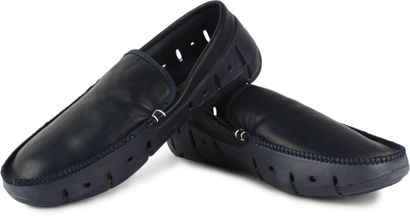 GLOBALITE Loafers For Men - Buy Navy 