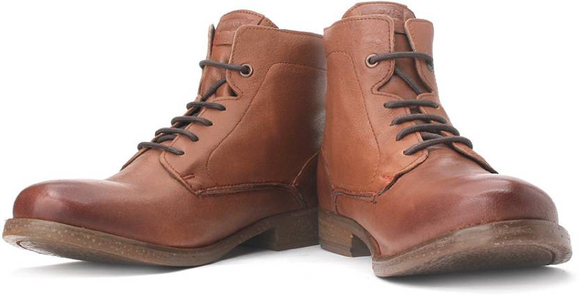 LEVI'S Boots For Men - Buy Light Brown Color LEVI'S Boots For Men Online at  Best Price - Shop Online for Footwears in India 