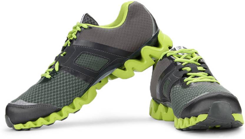REEBOK Zigtech 3.0 Running Shoes For Men Buy Grey, Green Color Zigtech Running Shoes For Online at Best Price - Shop Online for Footwears in India | Flipkart.com