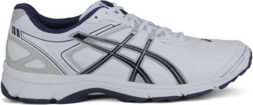 Asics Gel- Quickwalk Walking Shoes For Men - Buy Silver, Navy, White Color  Asics Gel- Quickwalk Walking Shoes For Men Online at Best Price - Shop  Online for Footwears in India 