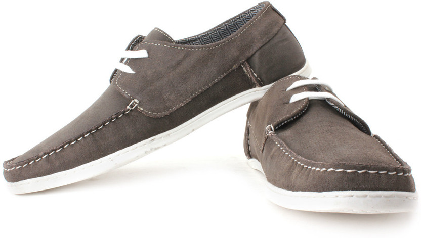 RED TAPE Men Genuine Leather Boat Shoes 