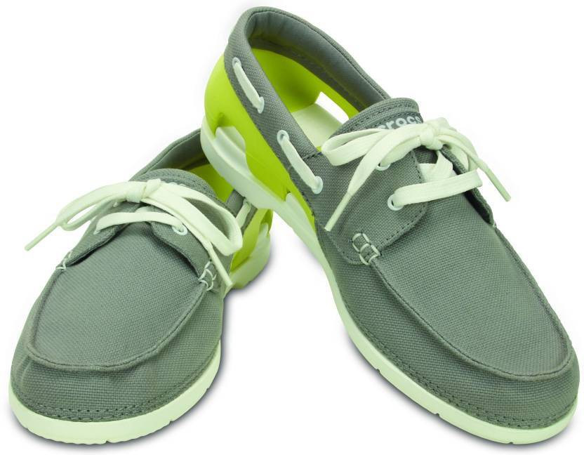 CROCS Beach Line Boat Shoes For Men 