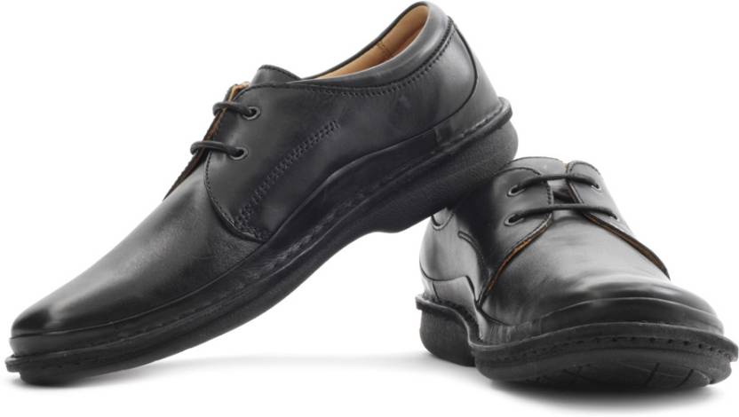 CLARKS Sentry Cry Genuine Leather Lace Up Shoes For Men - Buy Black Color CLARKS  Sentry Cry Genuine Leather Lace Up Shoes For Men Online at Best Price -  Shop Online for