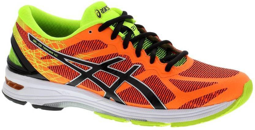 asics GEL-DS TRAINER 21 NC Running Shoes For Men - Buy HOT  ORANGE/BLACK/FLASH YELLOW Color asics GEL-DS TRAINER 21 NC Running Shoes  For Men Online at Best Price - Shop Online for