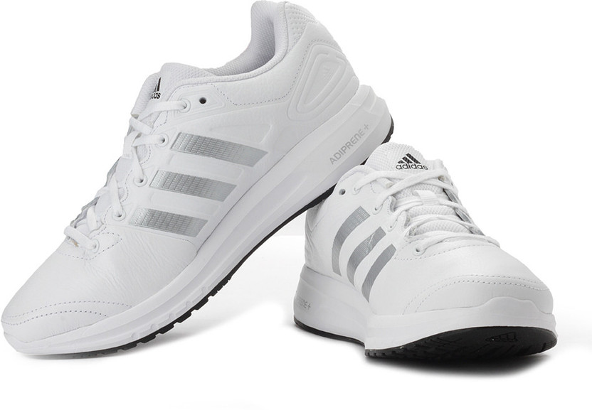 ADIDAS Duramo 6 Lea M Running Shoes For Men - Buy Runwht, Metsil, Black1  Color ADIDAS Duramo 6 Lea M Running Shoes For Men Online at Best Price -  Shop Online for