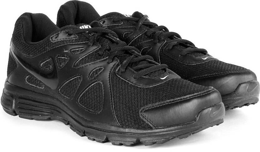 NIKE Revolution 2 Msl Running Shoes For Men - Buy BLACK / BLACK -WOLF GREY Color NIKE Revolution 2 Msl Shoes Men Online at Best - Shop Online for Footwears in India |