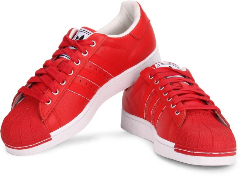 ADIDAS SUPERSTAR II Sneakers For Men - Buy Red Color ADIDAS SUPERSTAR II Sneakers For Men Online at Best Price - Shop for Footwears in India | Flipkart.com