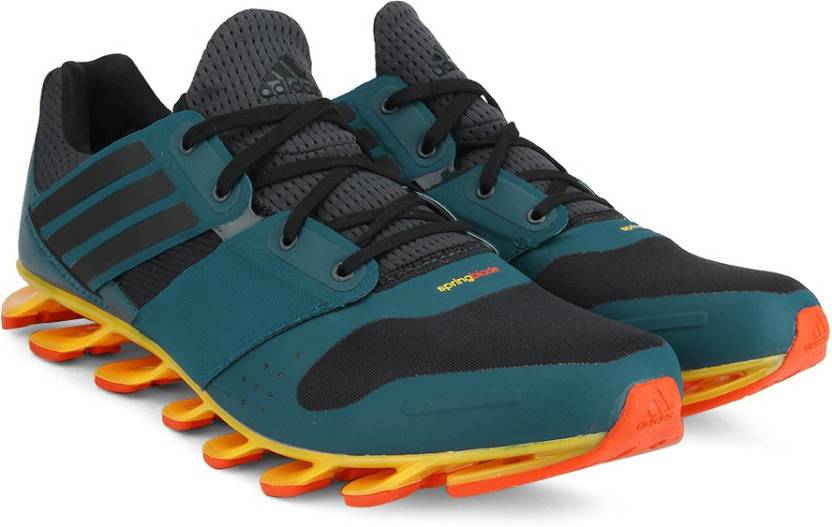 ADIDAS SPRINGBLADE SOLYCE Men Running Shoes For Men - Buy DKGREY/CBLACK/MINERA Color ADIDAS SPRINGBLADE SOLYCE Men Shoes For Men Online at Best Price - Shop Online for Footwears in India