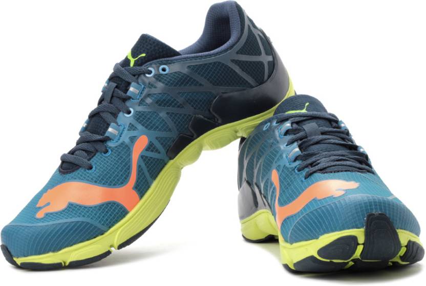 productos quimicos Reducción Descanso PUMA Mobium Elite V2 Running Shoes For Men - Buy Metallic Blue, Insignia,  Peach Color PUMA Mobium Elite V2 Running Shoes For Men Online at Best Price  - Shop Online for Footwears