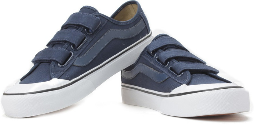 blue velcro vans