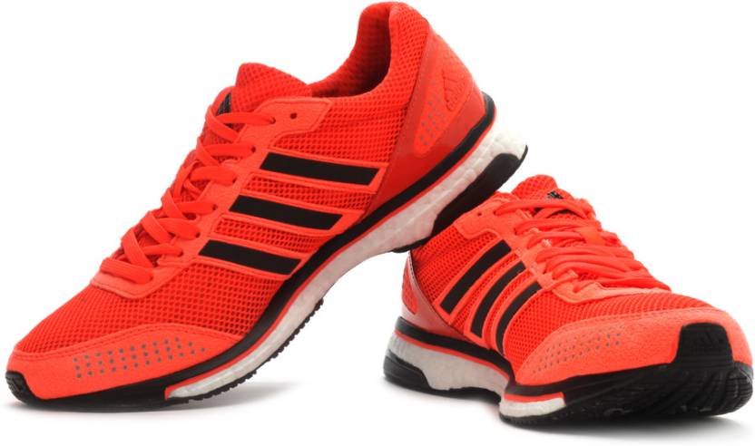 Adizero Adios Boost M Running Shoes Men - Buy Orange Color ADIDAS Adizero Adios Boost 2 M Running Shoes For Men Online at Best - Shop Online for