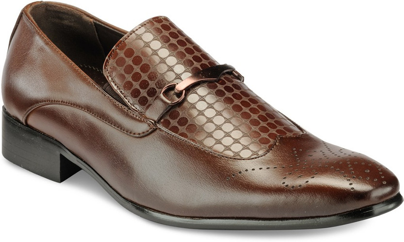 YEPME Slip On Shoes For Men - Buy Brown 