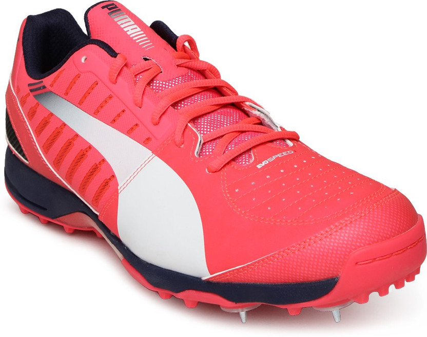 Buy Pink Color PUMA Cricket Shoes For 