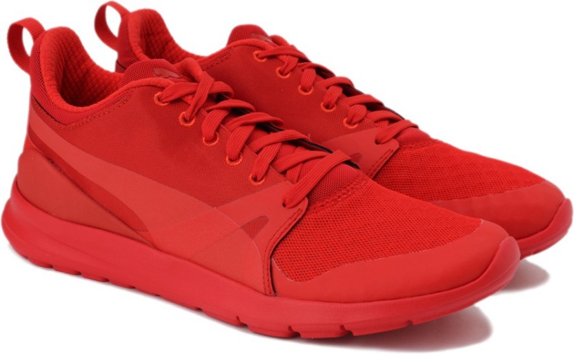 puma red shoes for women