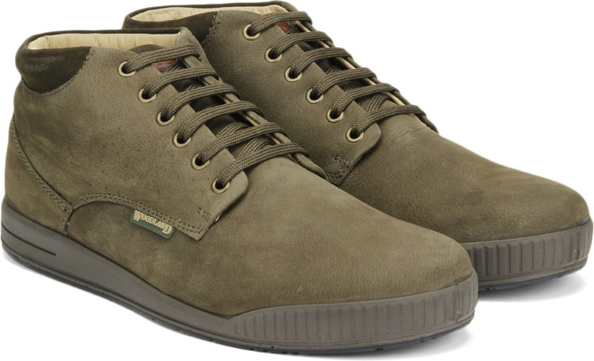 WOODLAND Boots For Men - Buy OLIVE 