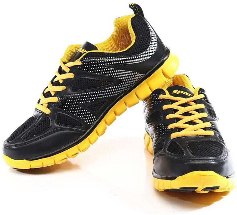 Sparx SX0178G Running Shoes - Buy BLACK/YELLOW Color Sparx SX0178G ...