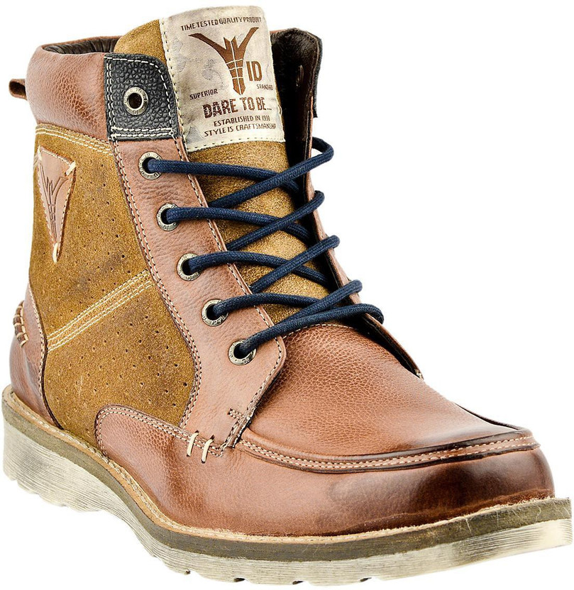 iD Boots For Men - Buy Timber Color iD 