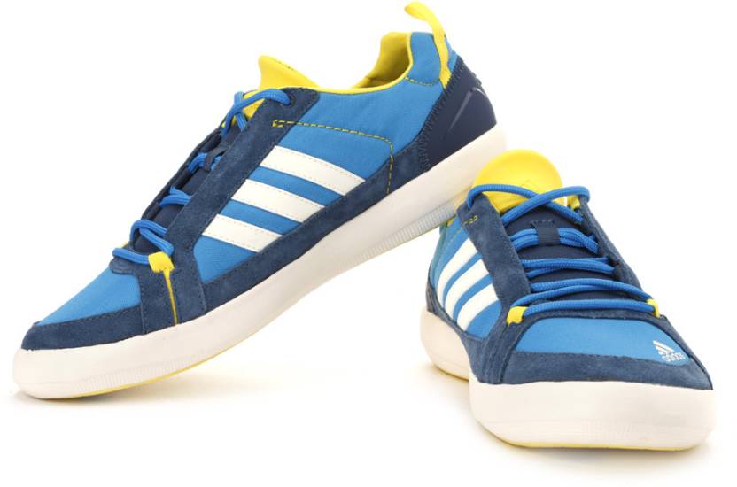 ADIDAS Boat Lace DLX Outdoors Shoes For Men - Buy Blue, White Color ADIDAS Boat Lace DLX Outdoors Men Online at Price - Shop Online for Footwears in India