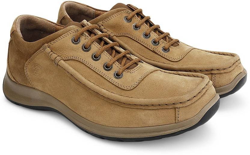 Woodland Outdoor Shoes For Men Camel Color Woodland Outdoor Shoes For Men