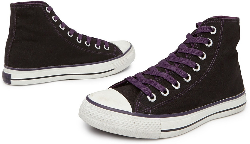 Canvas shoes ankle length clearance