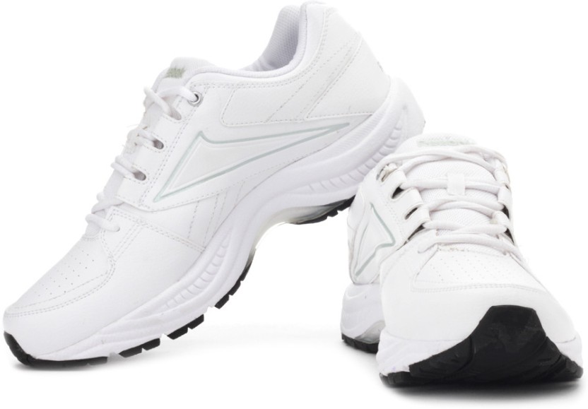 reebok sports white running shoes 