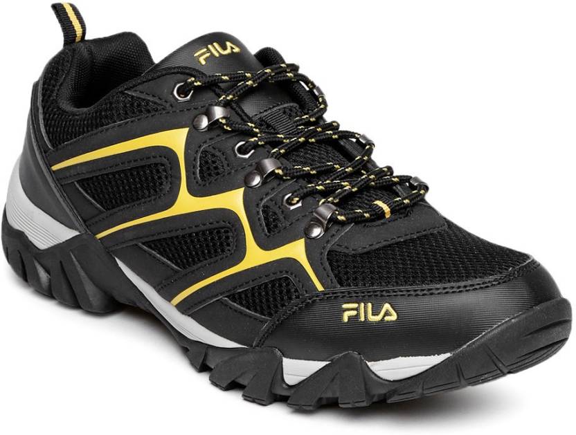 & Trekking Shoes For Men Buy Black Color FILA Hiking & Trekking Shoes For Men Online at Best Price - Shop Online for Footwears in India |