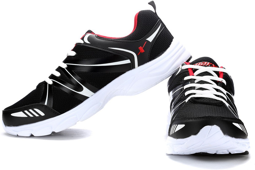 Sparx Stylish Black \u0026 Red Running Shoes 