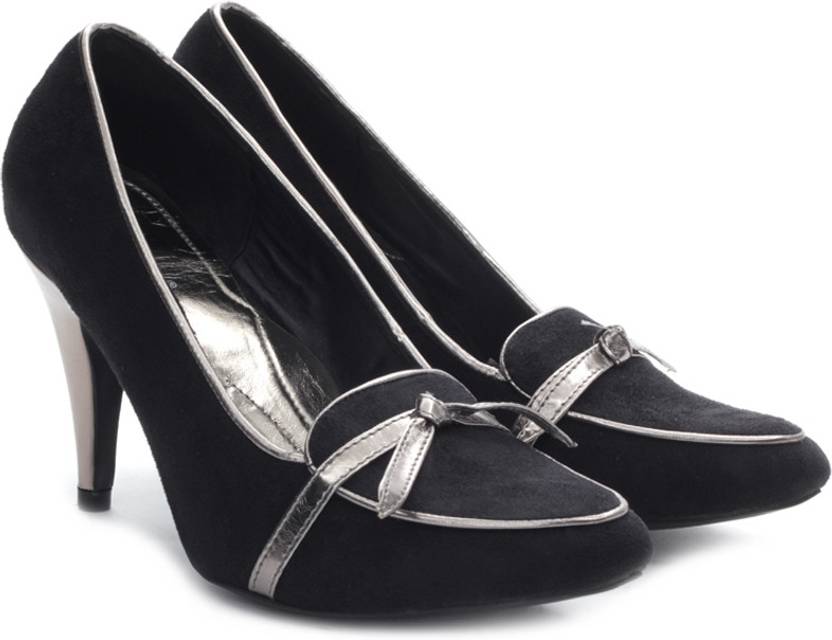Hype Heels For Women Buy Black Color Hype Heels For Women Online