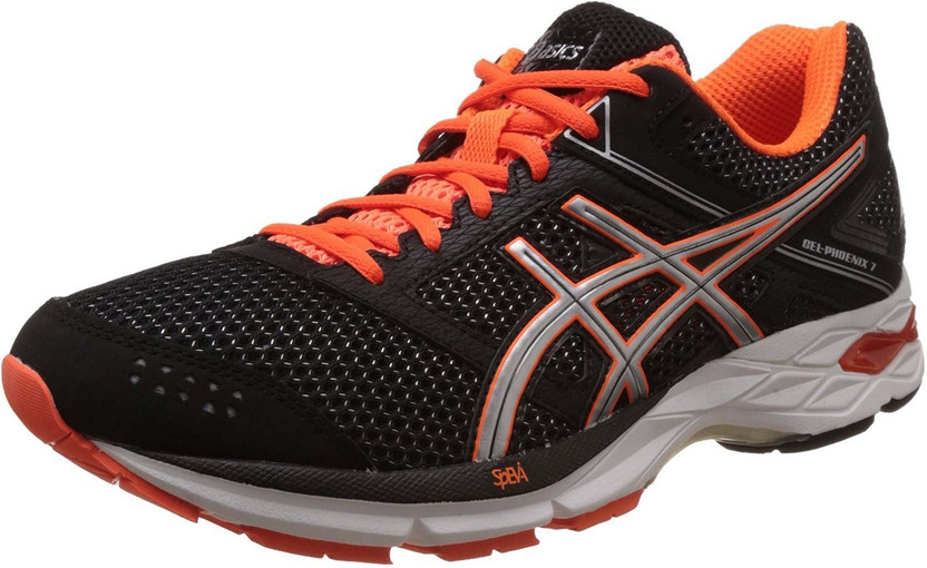 asics GEL-PHOENIX 7 Running Shoes For Men - Buy BLACK/SILVER/HOT ORANGE  Color asics GEL-PHOENIX 7 Running Shoes For Men Online at Best Price - Shop  Online for Footwears in India | Flipkart.com
