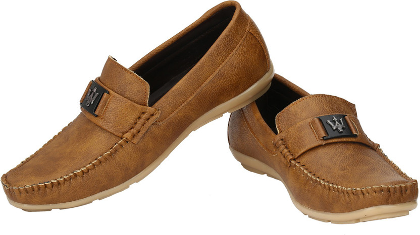 CK Shoes Loafers For Men - Buy Tan 